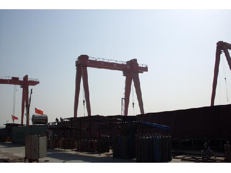 澳力船業(yè)ME型100+100t-38m造船門(mén)式起重機(jī)